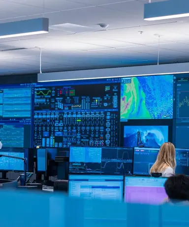 Control room command centre