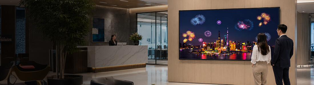 Standard monitor signage showcase