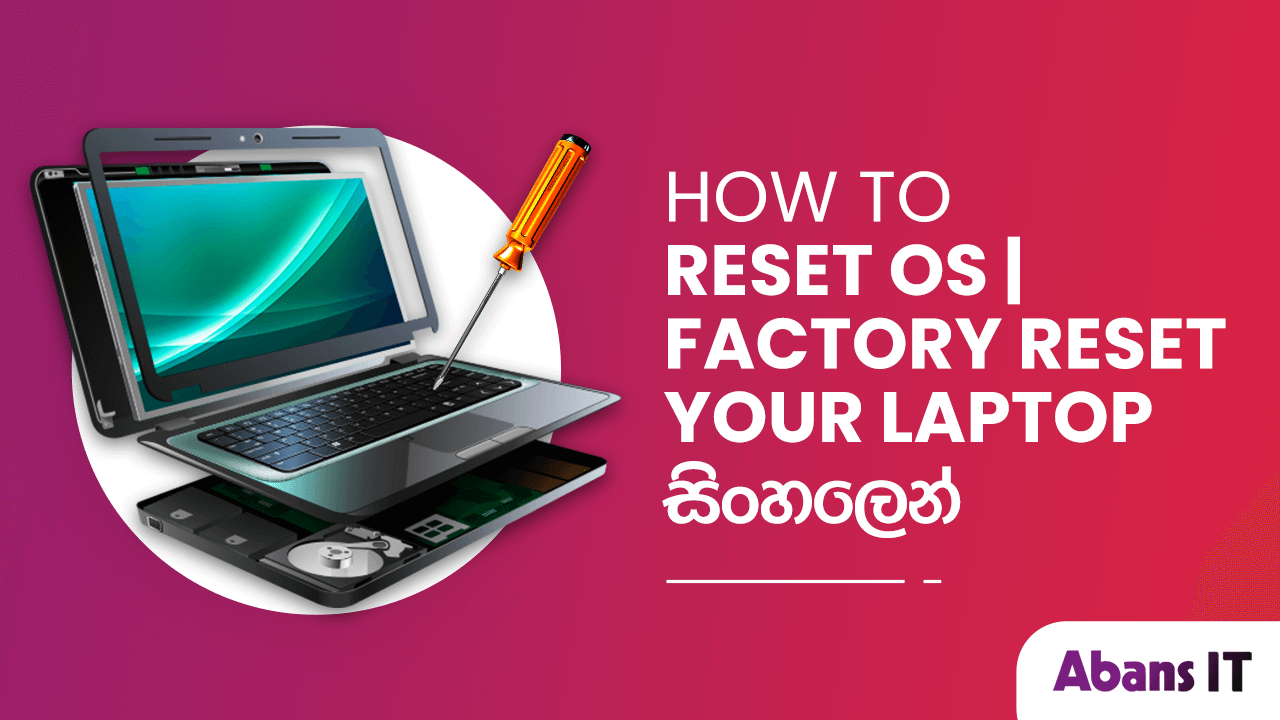 How To Reset OS | Factory Reset Your Laptop