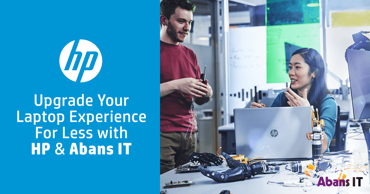 Upgrade Your Laptop Experience For Less with HP & Abans IT